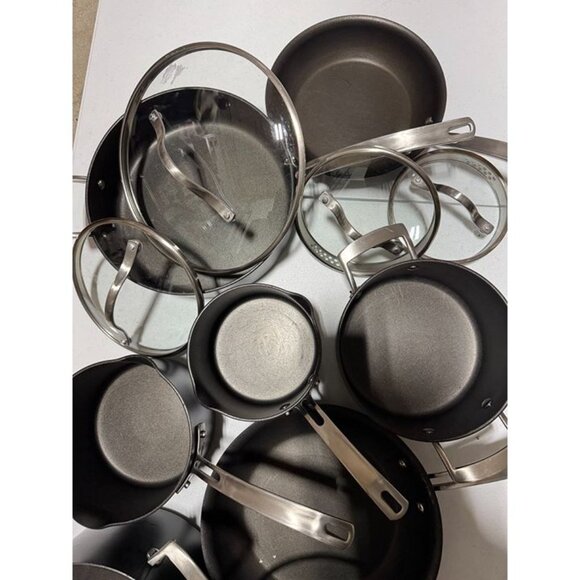 Anolon Advanced Home Hard-Anodized Nonstick Cookware Set - 11 Piece - Picture 4 of 7